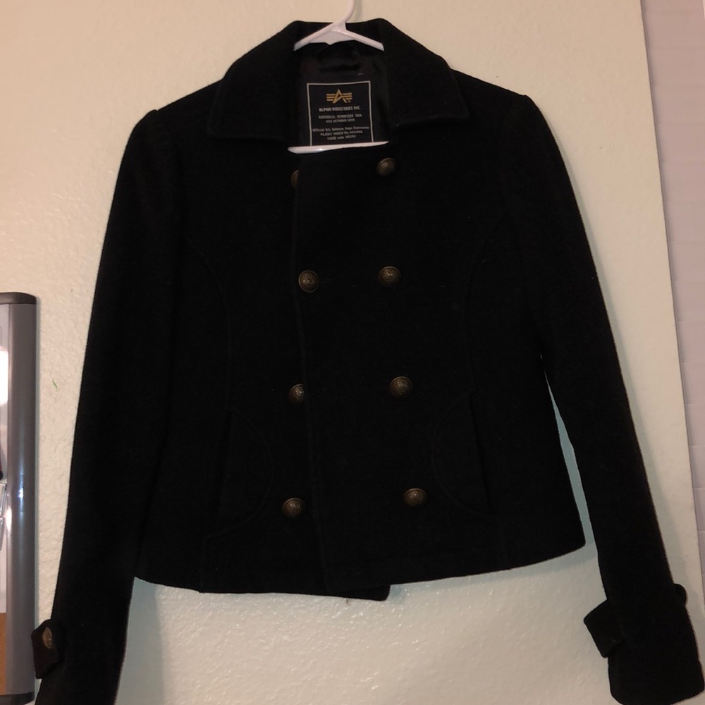 Black Alpha Industries Coat